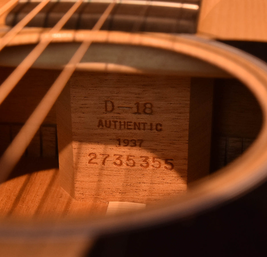 Martin D-18 Authentic 1937 VTS Acoustic Dreadnought Guitar