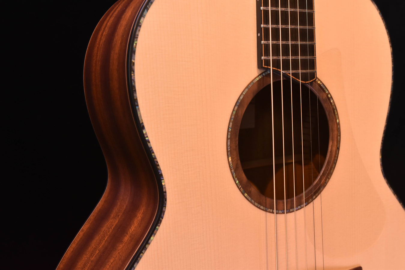 Lowden F-50 Church Pew Mahogany and Adirondack Spruce top Acoustic Guitar