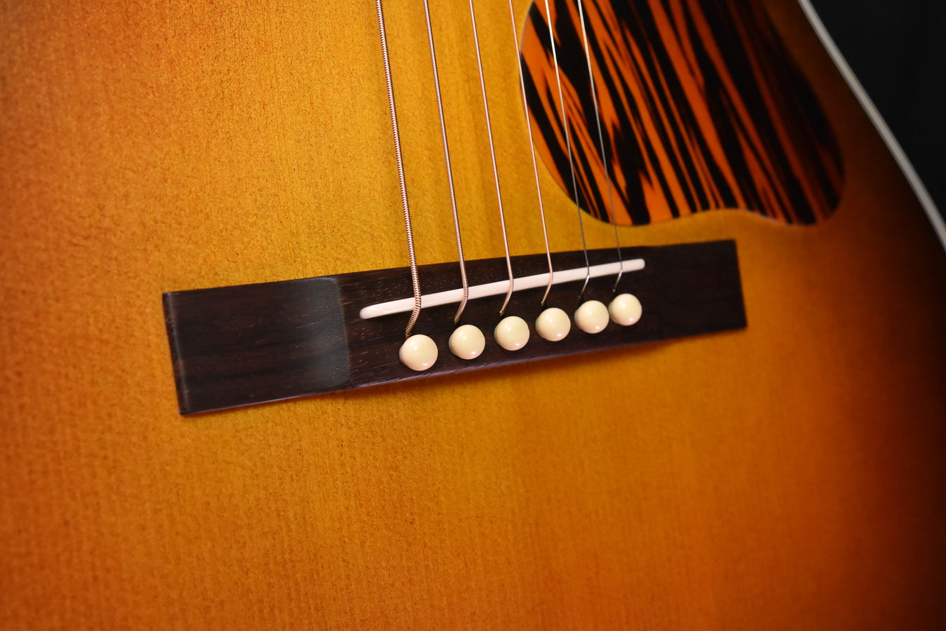 Iris MS-00 Burst w/ Ivoroid Binding Acoustic Guitar