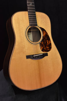 boucher bluegrass goose dreadnought bg-52-gm adirondack spruce and indian rosewood acoustic guitar