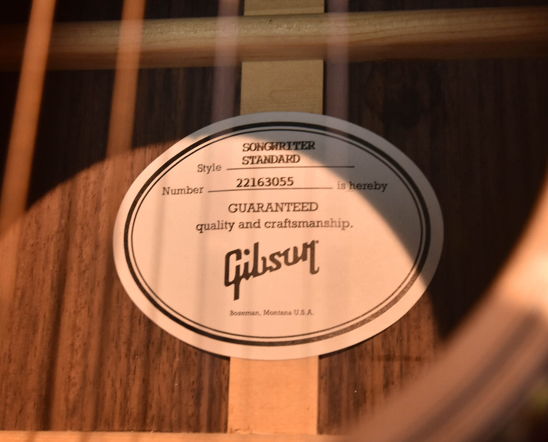 Gibson Songwriter Standard Antique Natural Acoustic Guitar