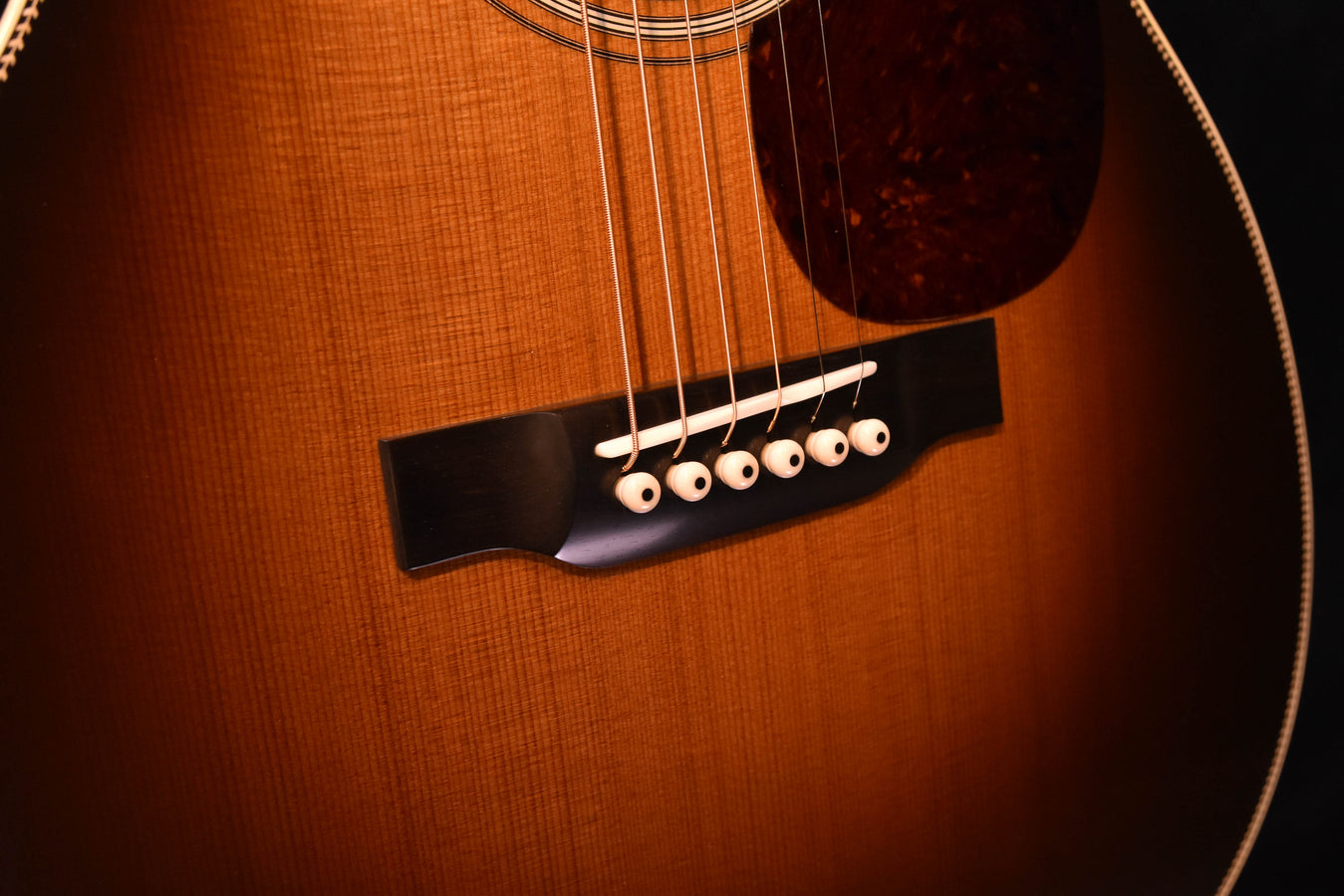 Bourgeois heirloom Series Vintage 000 Sunburst Acoustic Guitar Hide Glue/AT Top