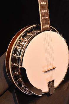 gold tone ob-2 mastertone "bowtie" five string banjo