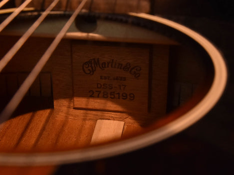 martin dss-17 whiskey sunset acoustic guitar