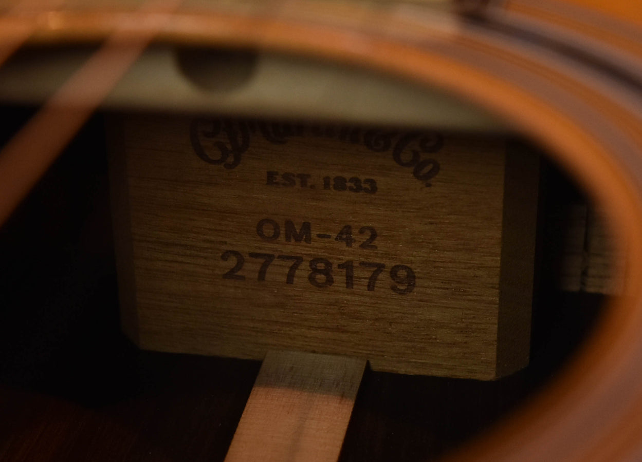 Martin OM-42 Acoustic Guitar
