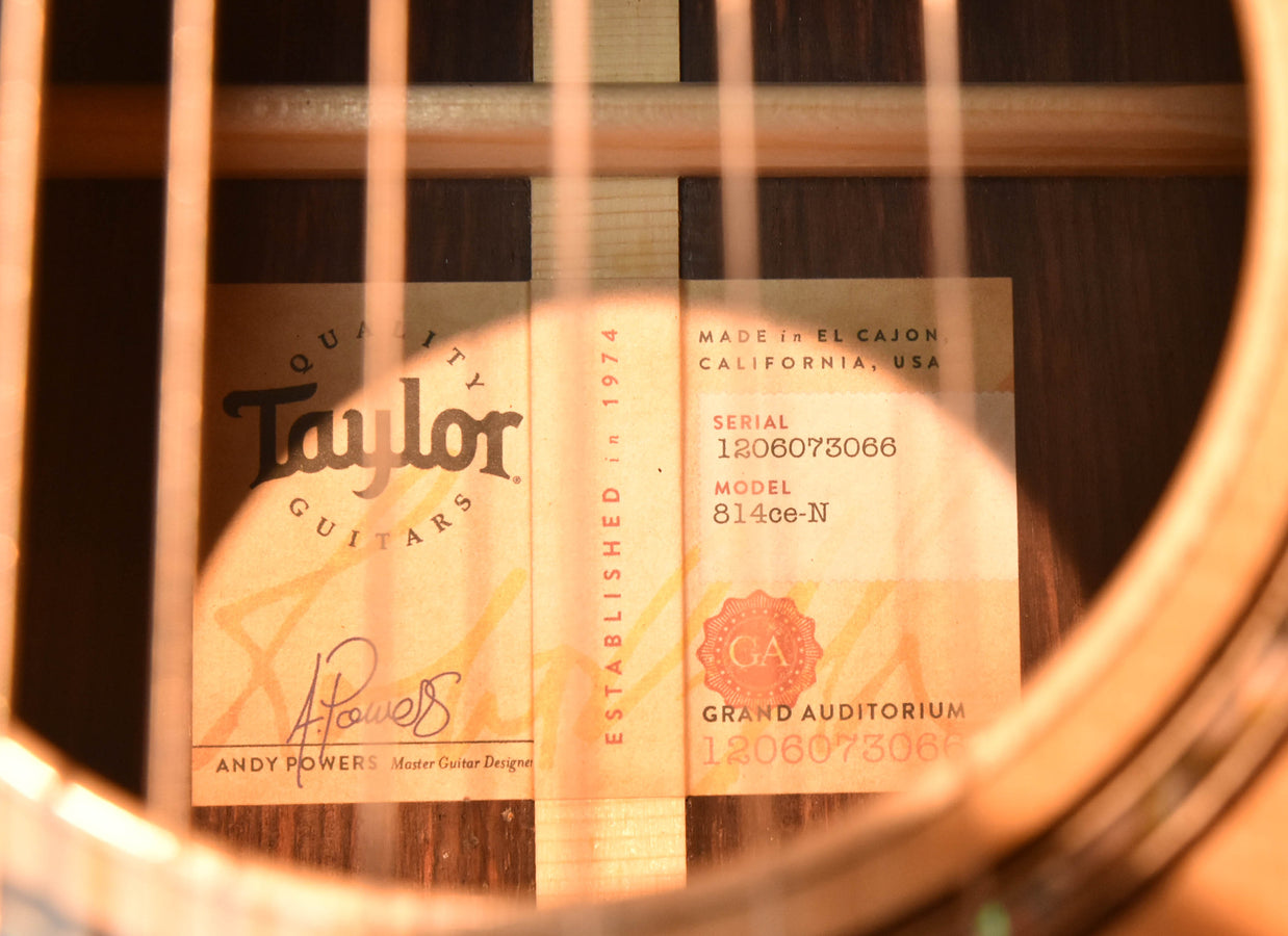 Taylor 814CE-N Nylon String Crossover Guitar