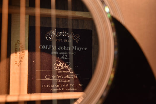 martin john mayer 20th anniversary model guitar
