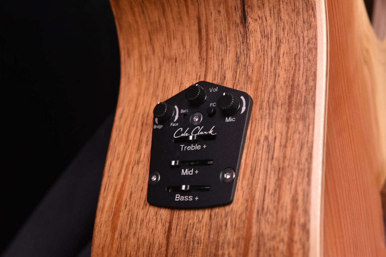 Cole Clark AN2EC Redwood Blackwood Acoustic Guitar CCAN2EC-RDBL