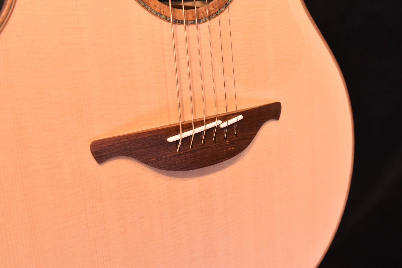 Lowden F-50 Ancient Bog Oak and Lutz Spruce Acoustic Guitar