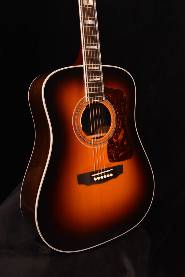 Guild D-55E Sunburst Traditional Series Antique Tobacco Burst (ATB) Acoustic Guitar