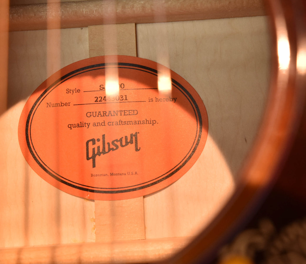 Gibson SJ-200 Original Vintage Sunburst Jumbo Acoustic Guitar