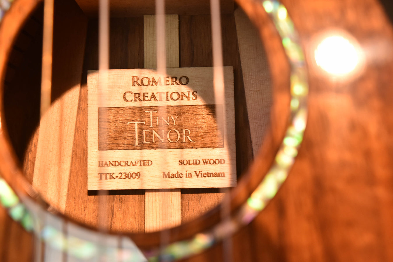 Romero Creations Tiny Tenor Koa