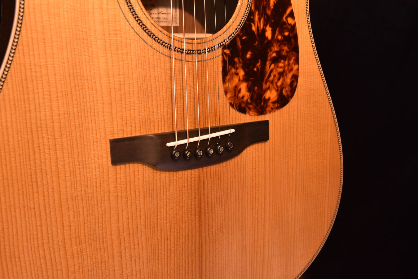 Boucher BG-152-G "Bluegrass Goose" Dreadnought Madagascar RW Back, Gold Pack