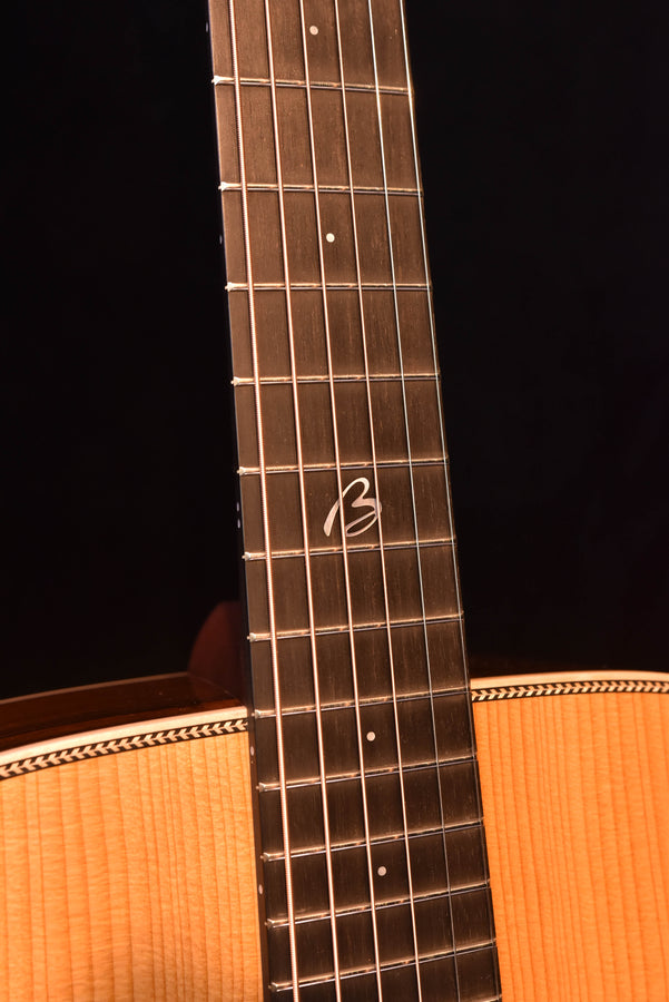 Boucher BG-152-G "Bluegrass Goose" Dreadnought Madagascar RW Back, Gold Pack