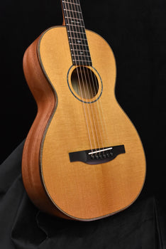 boucher hg-44-m heritage goose parlor acoustic guitar-  master pack torrefied adirondack spruce and mahogany