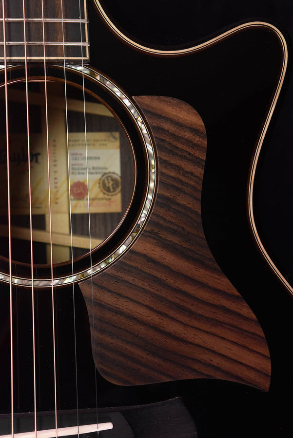 Taylor 814CE Builder's Edition Limited Blacktop Edition Acoustic Guitar- Adirondack Spruce Top