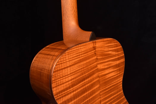 boucher "studio goose" sg-161-u torrefied flamed maple "ultimate package" acoustic guitar
