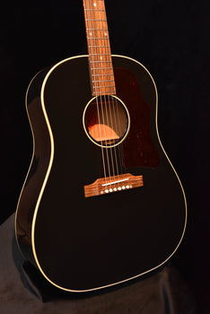 gibson 50's j-45 original ebony finish acoustic/electric guitar