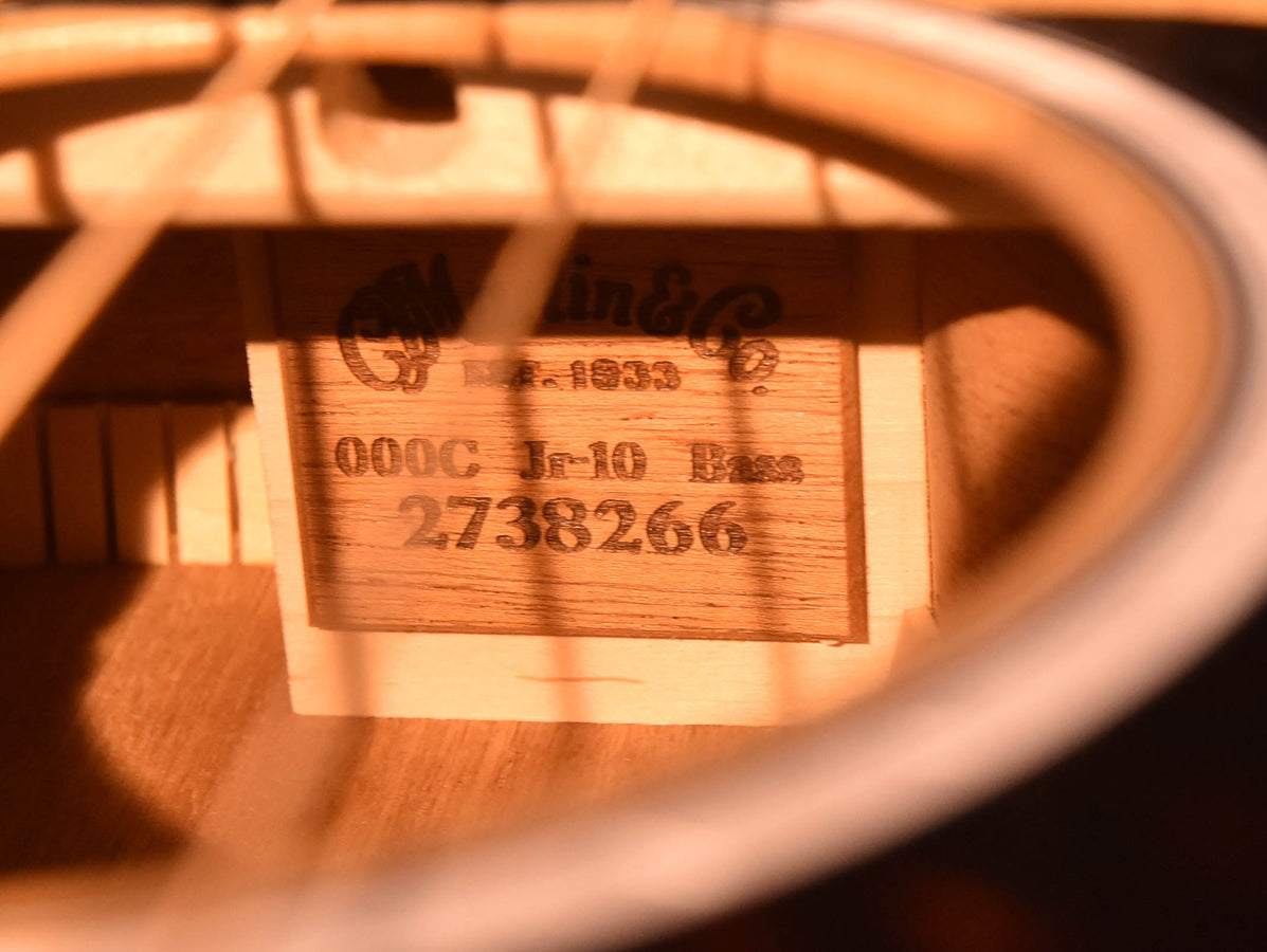 Martin 000CJR-10E Acoustic Bass- Natural Finish