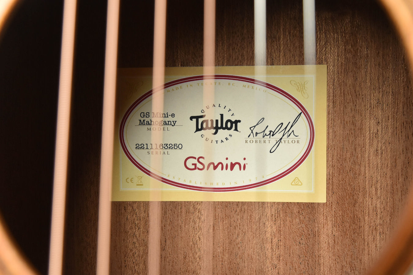 Taylor GS Mini-E mahogany Acoustic/Electric Guitar