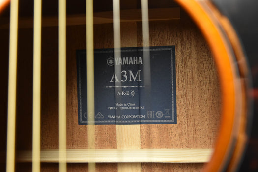 yamaha a3m vn are acoustic/electric guitar