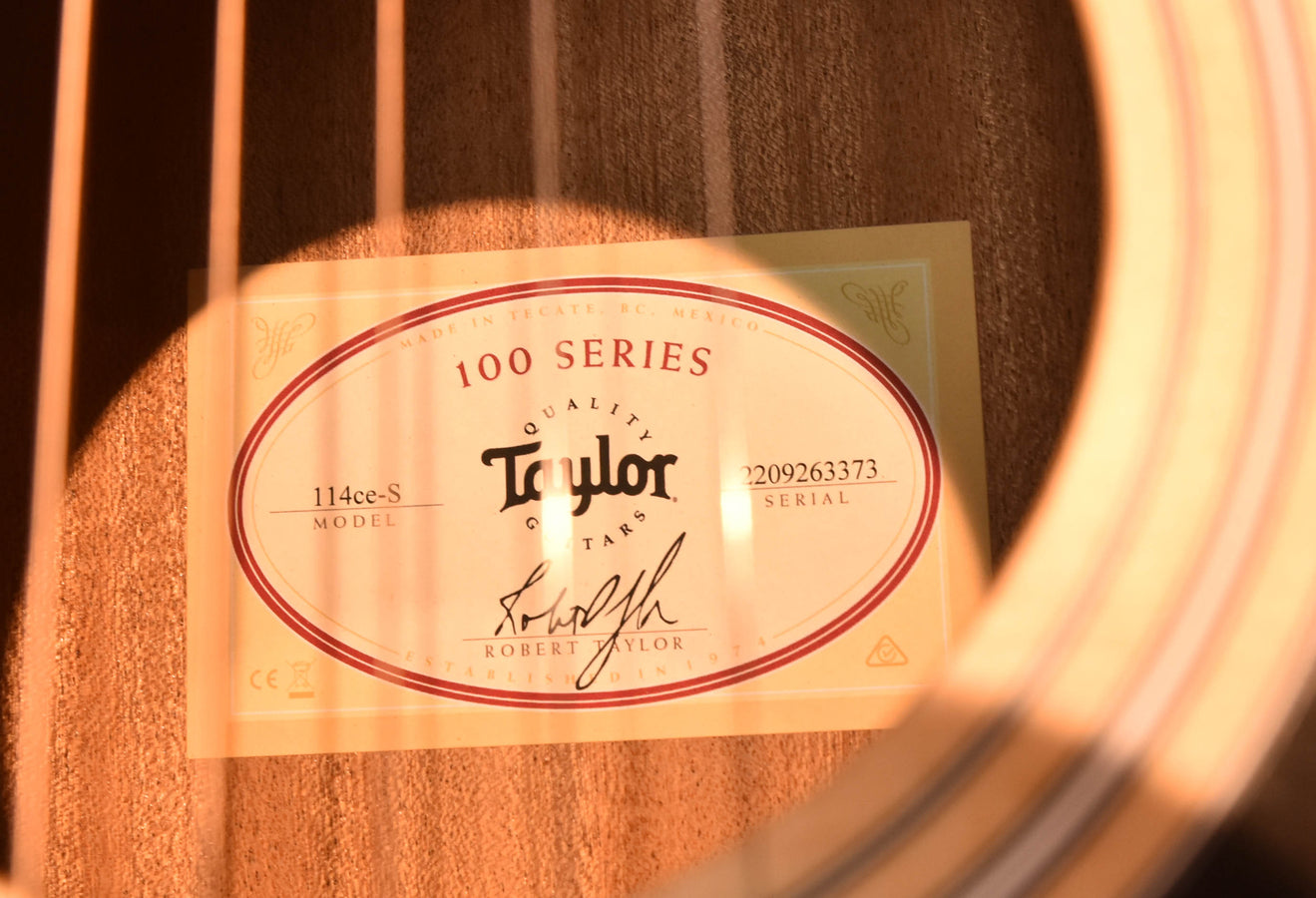 Taylor 114CE-S Acoustic Guitar