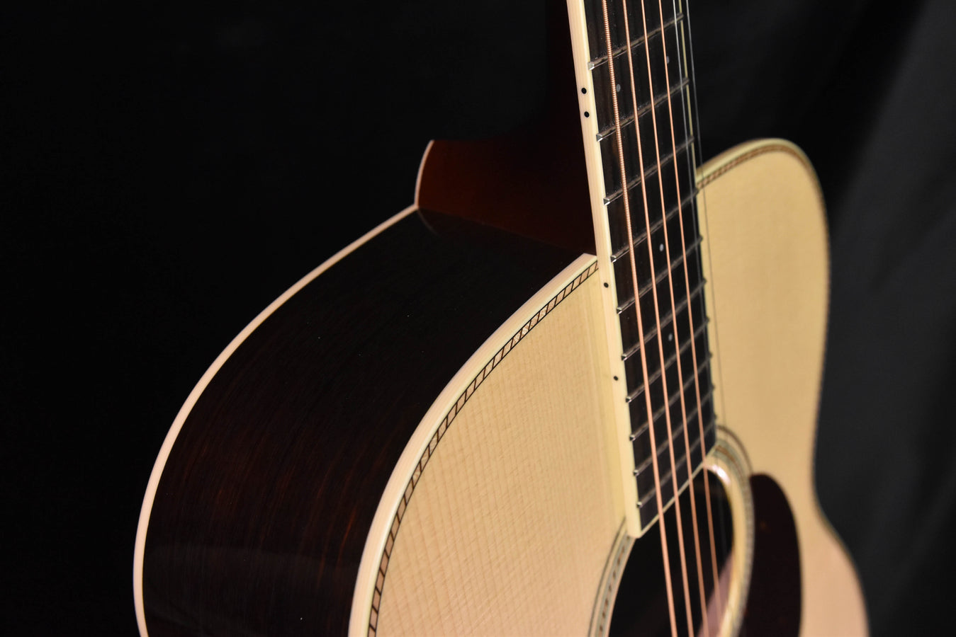 Used Santa Cruz OM Grande Custom Adi Top, Adi Braces w/ Hot Hide Glue Acoustic Guitar- 2023