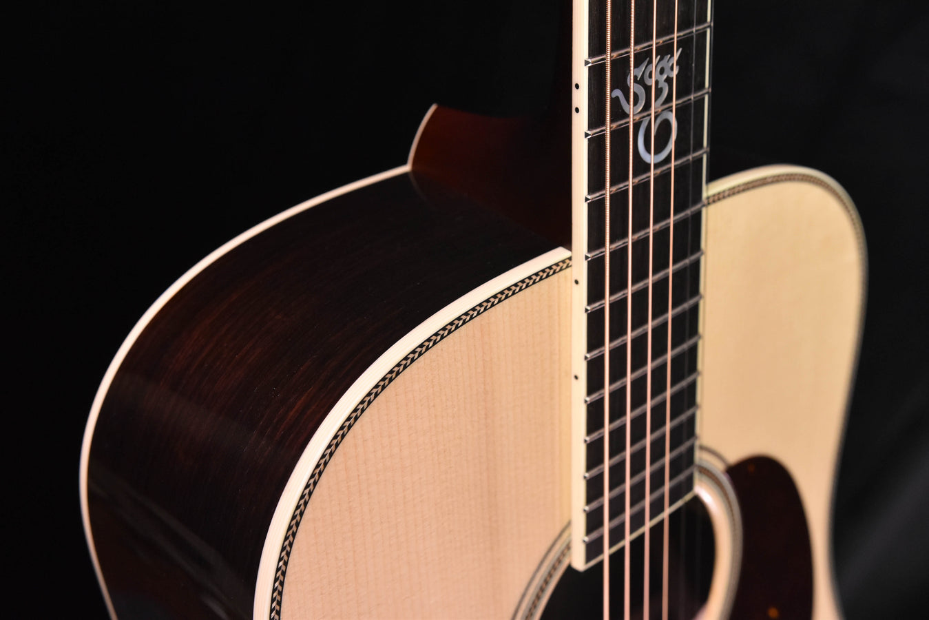 Santa Cruz D Custom Tony Rice Specs- Adirondack Spruce  Top, Hide Glue