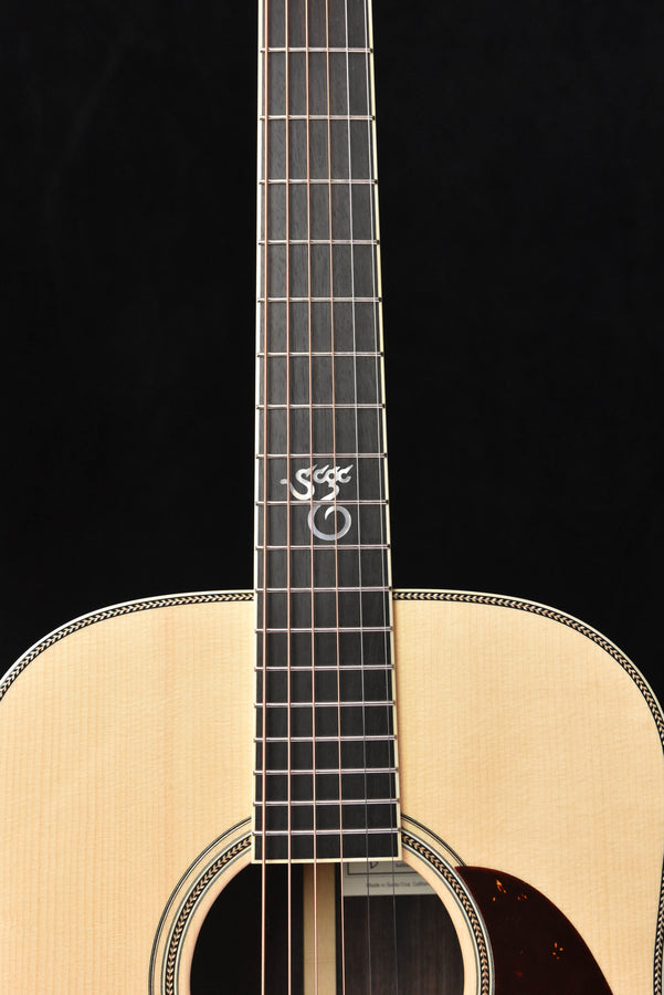 Santa Cruz D Custom Tony Rice Specs- Adirondack Spruce  Top, Hide Glue