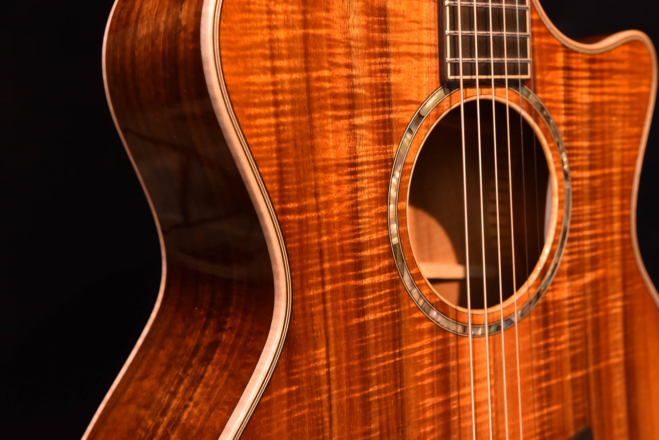 Taylor Custom GA All Koa Acoustic Guitar