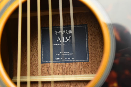 yamaha a1m vn dreadnought acoustic/electric guitar