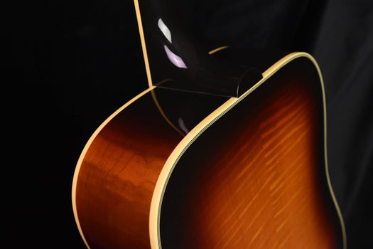 epiphone usa frontier dreadnought acoustic guitar -sunburst