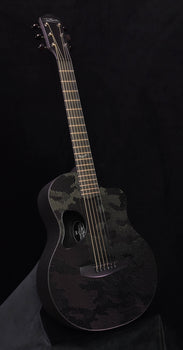 mcpherson carbon touring camo weave black hardware  acoustic electric guitar
