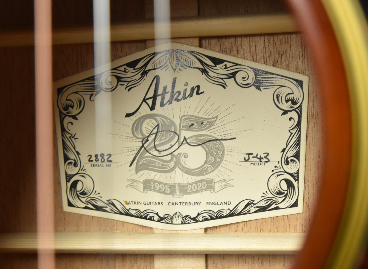 Atkin J-43 Aged Sloped Shoulder Dreadnought