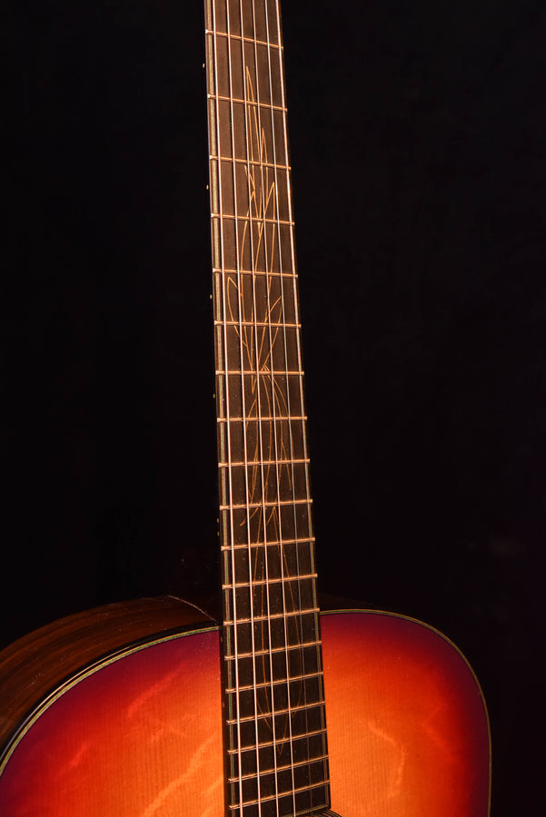 Bedell Rio Dreadnought- Brazilian Rosewood and Bear Claw Sitka Spruce Guitar
