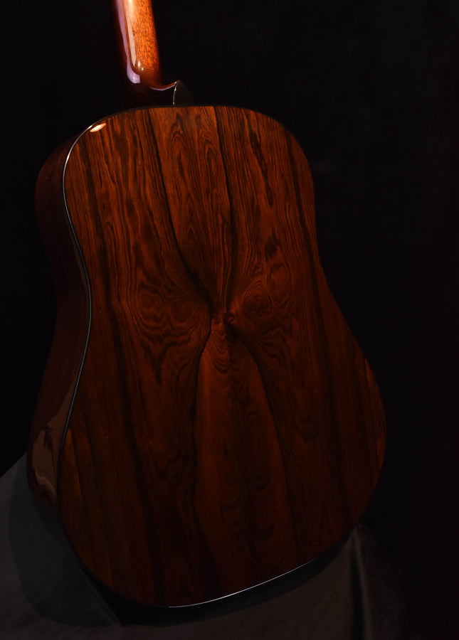 Bedell Rio Dreadnought- Brazilian Rosewood and Bear Claw Sitka Spruce Guitar