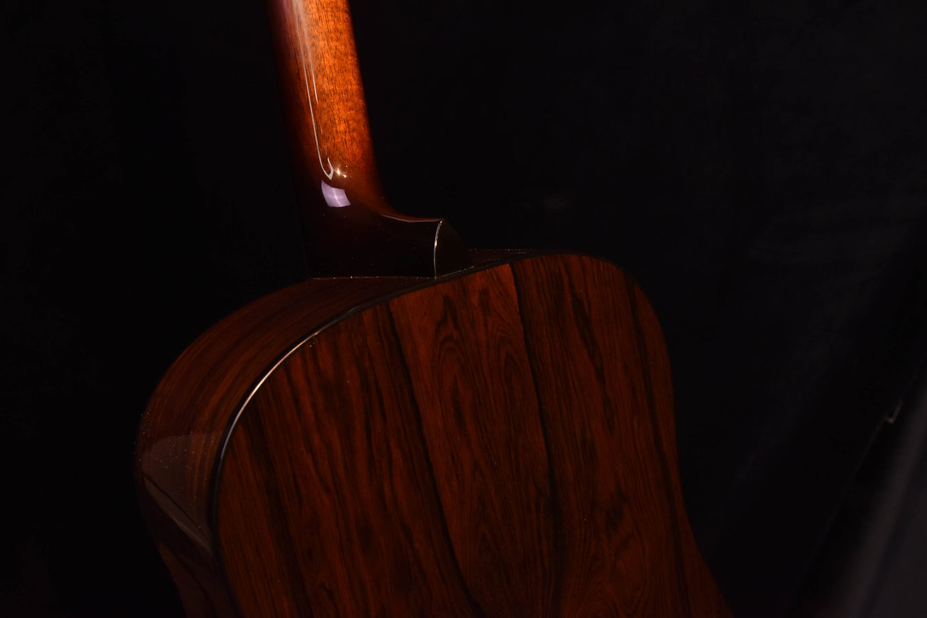 Bedell Rio Dreadnought- Brazilian Rosewood and Bear Claw Sitka Spruce Guitar