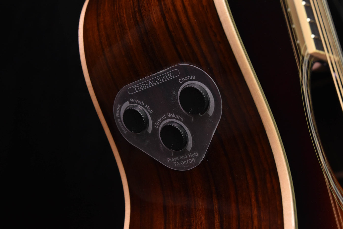 Yamaha LS-TA BS Transacoustic Guitar Brown Sunburst