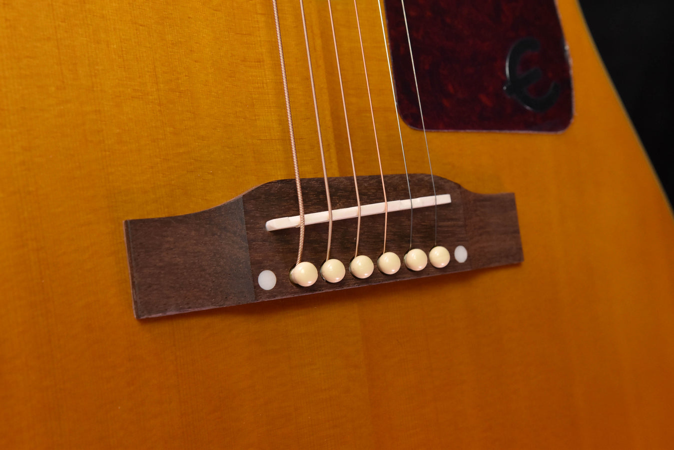 Epiphone Masterbuilt Texan Acoustic Guitar Aged Natural antique Gloss Acoustic Guitar