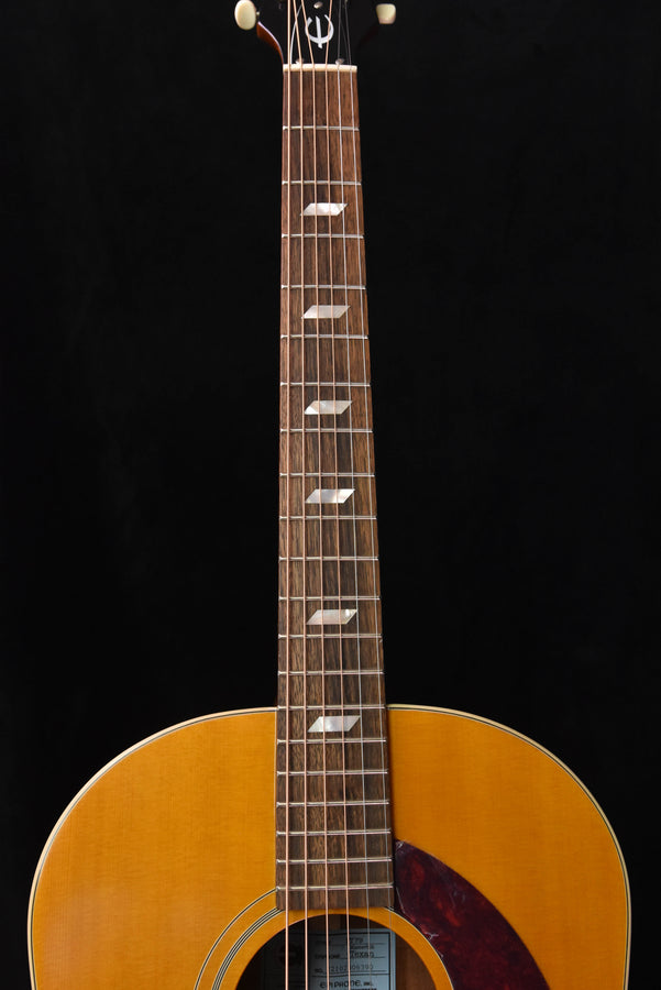 Epiphone Masterbuilt Texan Acoustic Guitar Aged Natural antique Gloss Acoustic Guitar