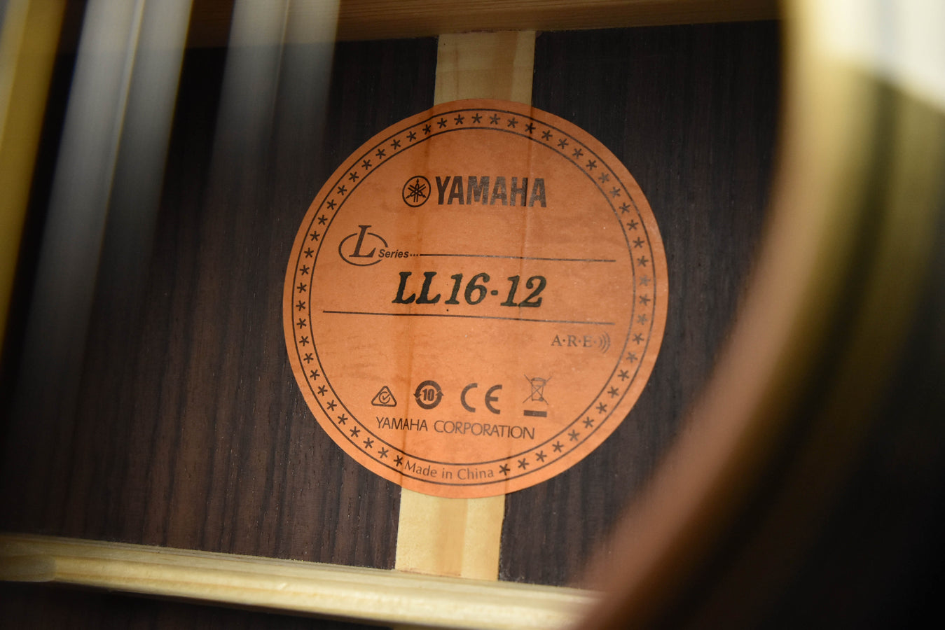 Yamaha LL16-12HB 12 String Acoustic Guitar