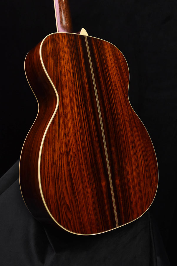 Used Bourgeois OM Vintage Heritage Series Adirondack Spruce/Cocobolo. Hide Glue Acoustic Guitar