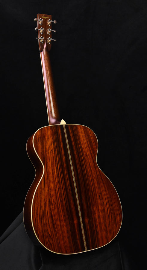 Used Bourgeois OM Vintage Heritage Series Adirondack Spruce/Cocobolo. Hide Glue Acoustic Guitar