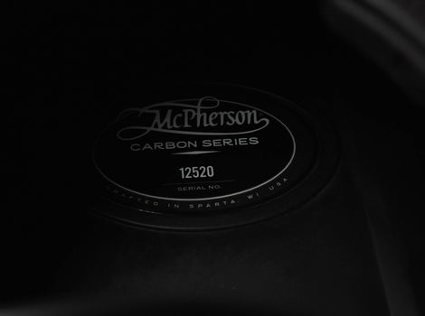 mcpherson carbon touring- standard weave black hardware- acoustic guitar