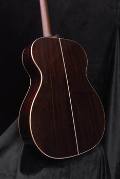 boucher studio goose sg-51-v omh orchestra model torrefied adirondack spruce and indian rosewood "vintage pack" acoustic guitar