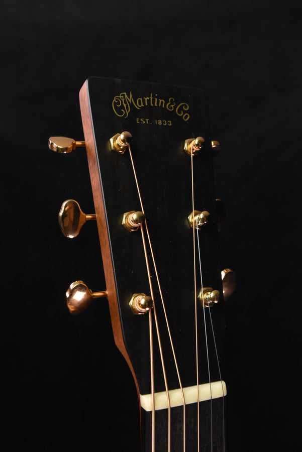 Used Martin Custom Shop Dreadnought all Figured Quilted Mahogany- Hide Glue 2014 Build