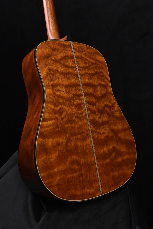 Used Martin Custom Shop Dreadnought all Figured Quilted Mahogany- Hide Glue 2014 Build