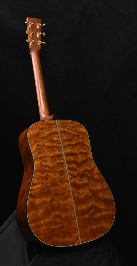 Used Martin Custom Shop Dreadnought all Figured Quilted Mahogany- Hide Glue 2014 Build