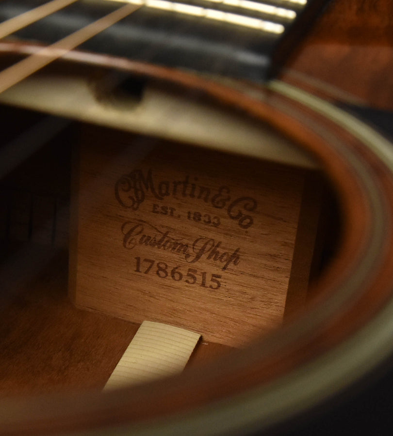 Used Martin Custom Shop Dreadnought all Figured Quilted Mahogany- Hide Glue 2014 Build