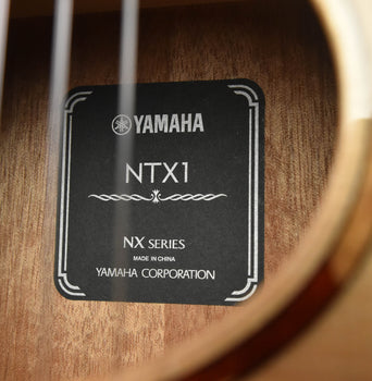 yamaha ntx1nt nylon string crossover acoustic/electric guitar